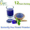 Poudre de fleur de pois papillon bleu matcha bio